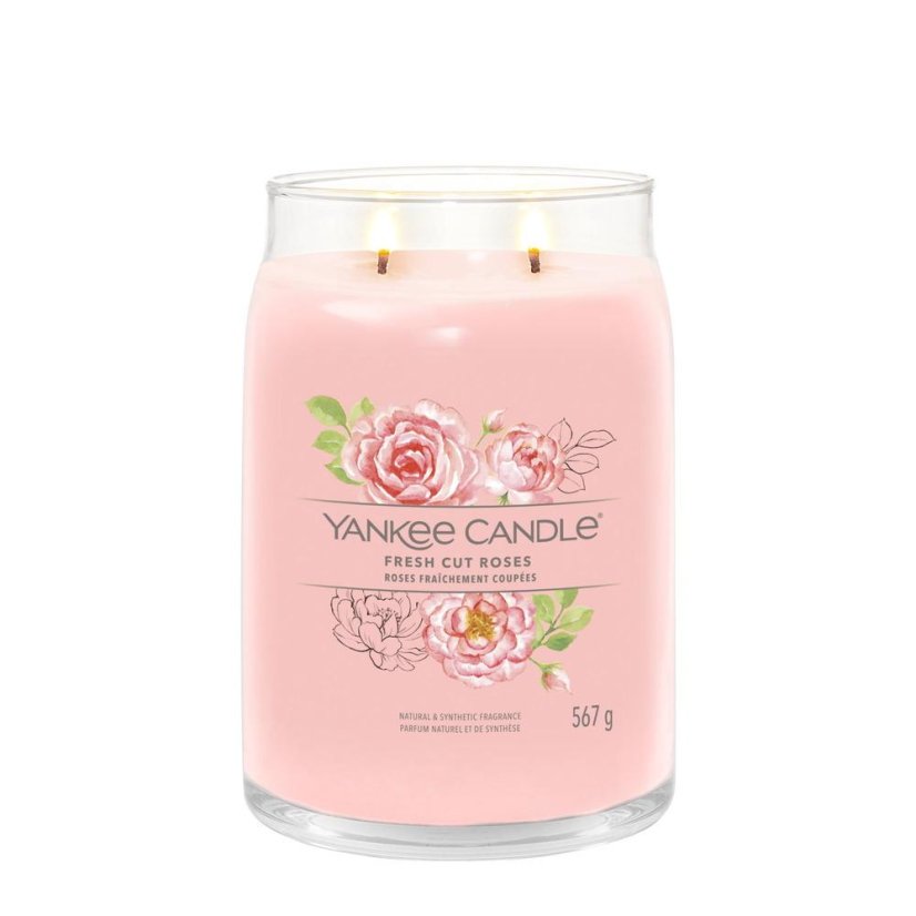 Yankee candle Signature Large Candle, Fresh Cut Roses