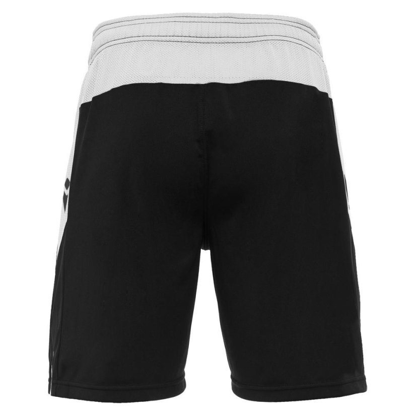 Fußballshorts Macron Tempel - Farbe: Rot/Weiß, Größe: M