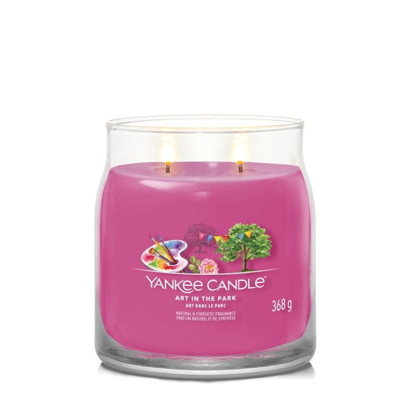 Yankee candle Signature Kerze mittelgroß, Art in the Park