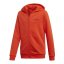 Adidas Essentials Linear Kids’ Sweatshirt - Color: Orange, Size: 176