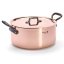 Pot with lid de Buyer INOCUIVRE 6466.20 copper