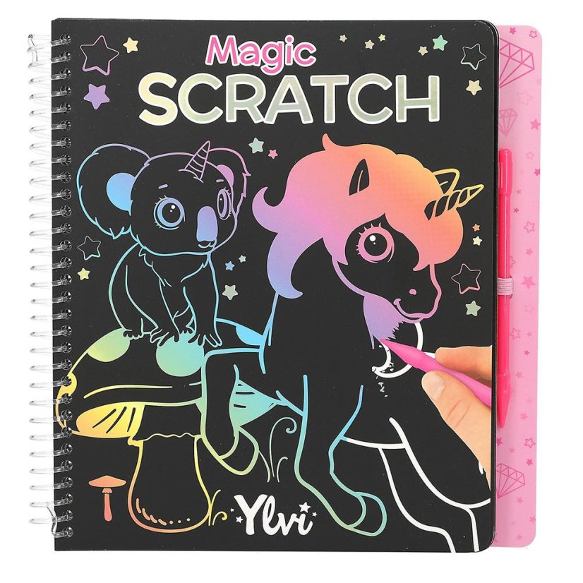 Ylvi Magic Scratch scratchbook