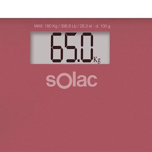 Solac PD7624 red personal scale