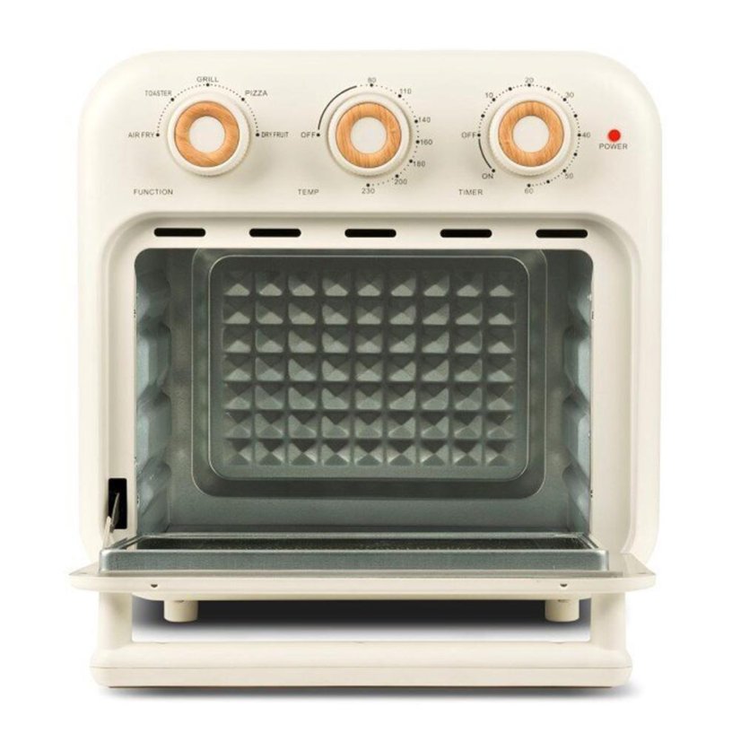 Girmi FG2801 Incanto Air Fryer, Cream/Stainless Steel