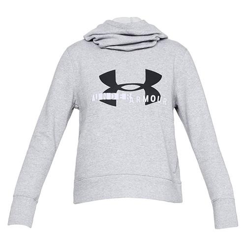 Damen-Sweatshirt Under Armour Cotton Fleece Sportstyle - Farbe: Grau, Größe: XS