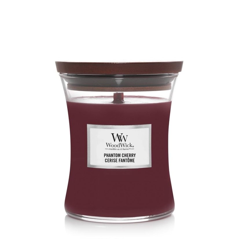 WoodWick Medium Candle, Phantom Cherry
