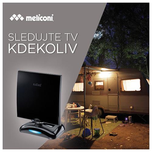 Meliconi 881002 black indoor antenna