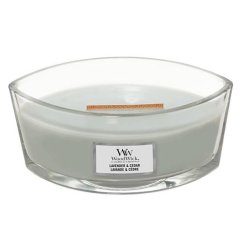 Svíčka WoodWick loď, Lavender & Cedar