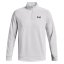 Pánska mikina Under Armour UA Armour Fleece 1/4 Zip - Farba: Sivá, Veľkosť: XL