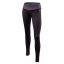 Damen-Leggings Klimatex Iris - Farbe: Schwarz, Größe: L