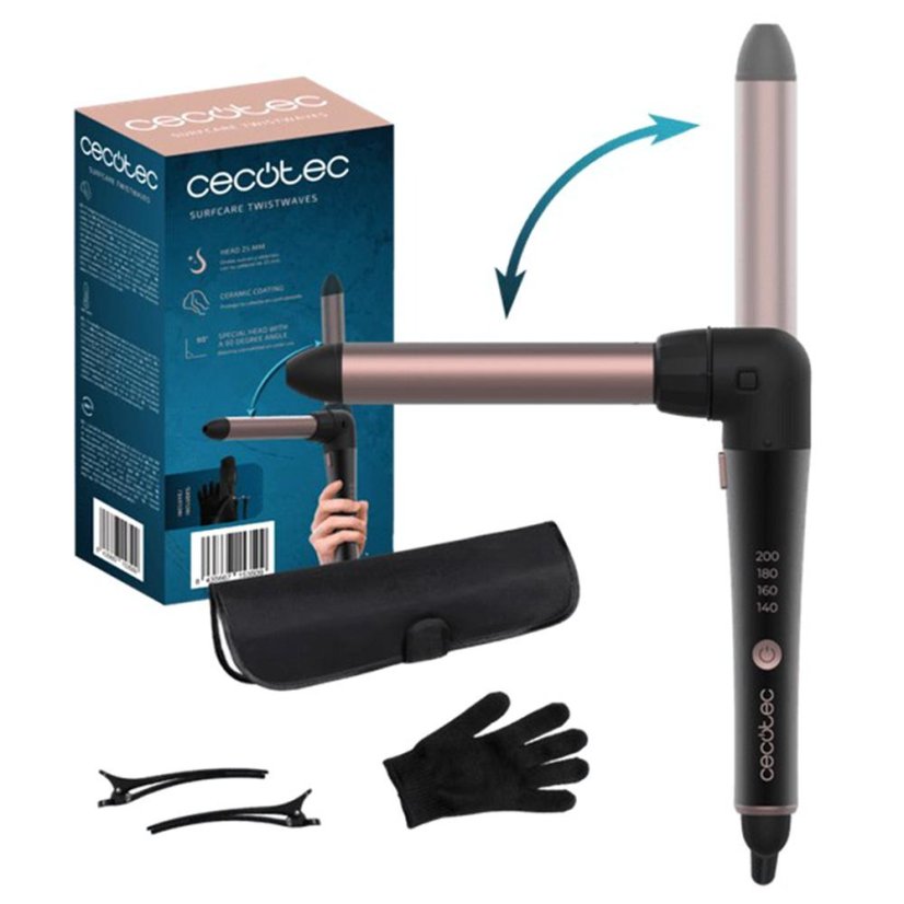 Lockenstab Cecotec Bamba SurfCare TwistWaves 100003