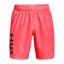 Pánské kraťasy Under Armour Woven Emboss Shorts - Barva: Černá, Velikost: L