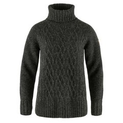 Övik Cable Knit Roller Neck W