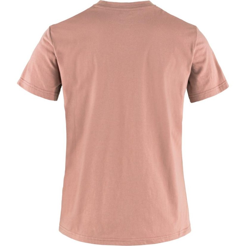 Dámské tričko Fjällräven Fox Boxy Logo Tee W - Farba: Biela, Veľkosť: XS