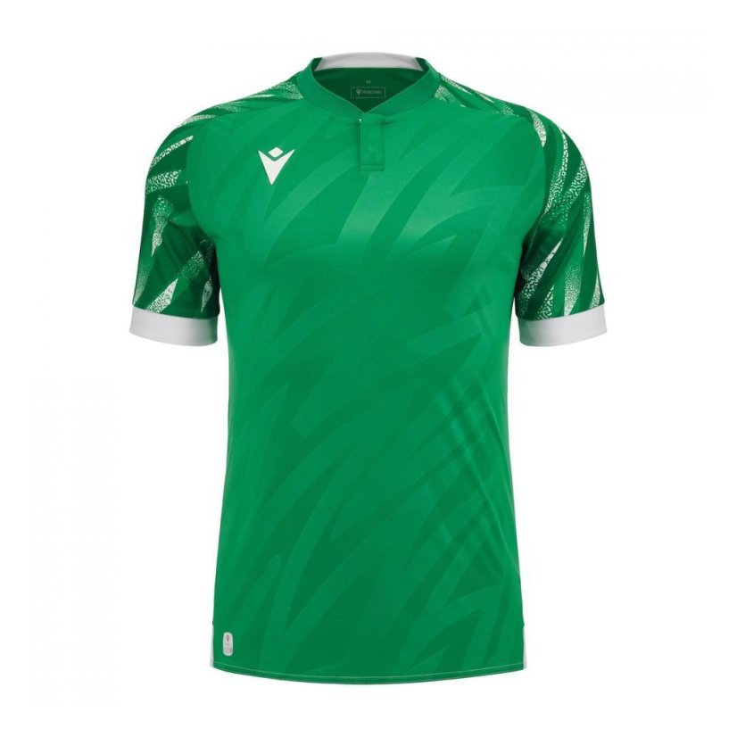 Macron Themis Eco Jersey - Color: Green/white, Size: M