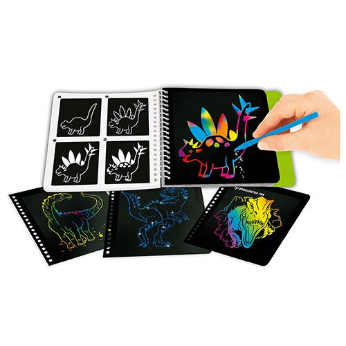 Dino World Magic Scratch mini scratch book