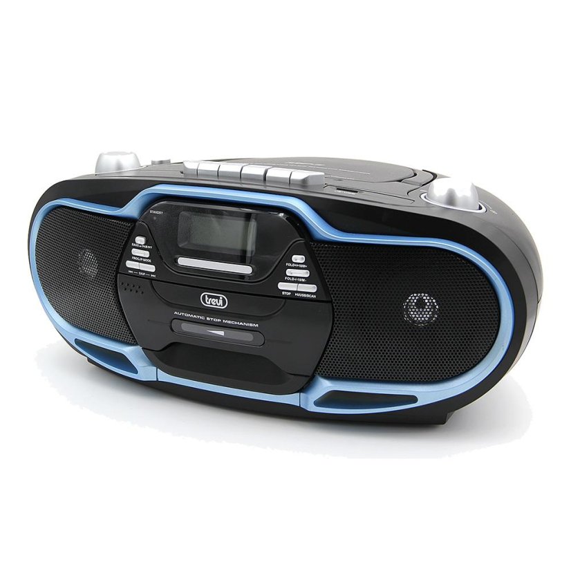 Trevi CMP 574 black radio cassette player