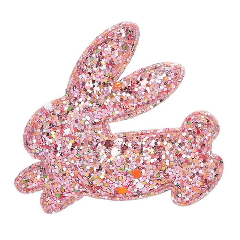 Princess Mimi Hair Clip – Sparkly Pink Bunny