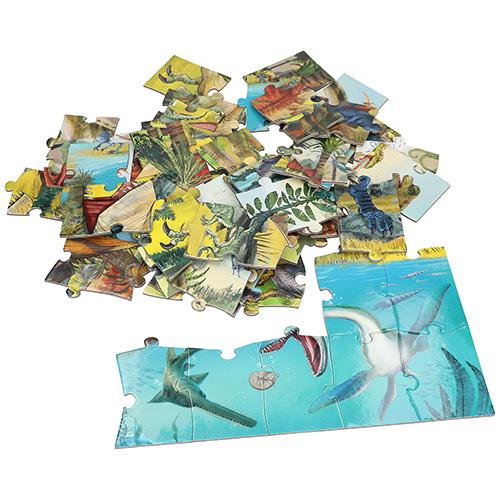 Dětské puzzle 50 dílků Dino World