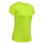 Under Armour Streaker 2.0 Short Sleeve Women's T-Shirt - Color: Neon green, Size: L