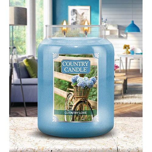 Country Candle große Kerze, Country Love