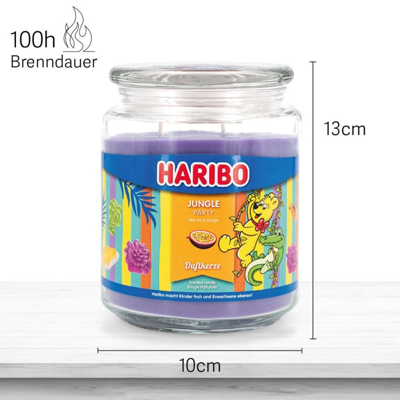 Haribo-Kerze groß, Jungle Party