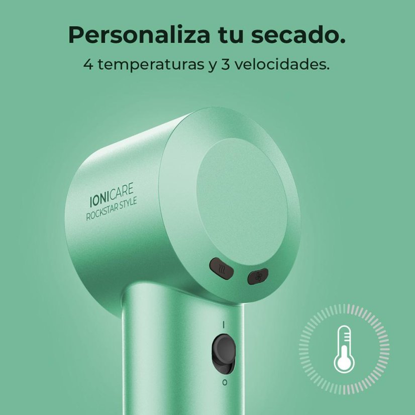 Haartrockner Cecotec IoniCare RockStar Style Green 100837 grün
