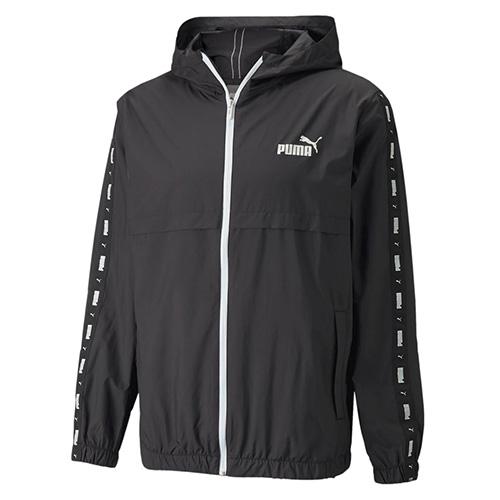 Herrenjacke Puma ESS+ Tape Windbreaker - Farbe: Schwarz, Größe: S