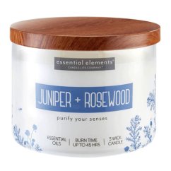 Svíčka Candle-lite, Juniper & Rosewood