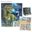 Kreatywny zeszyt z naklejkami Dino World Sticker World