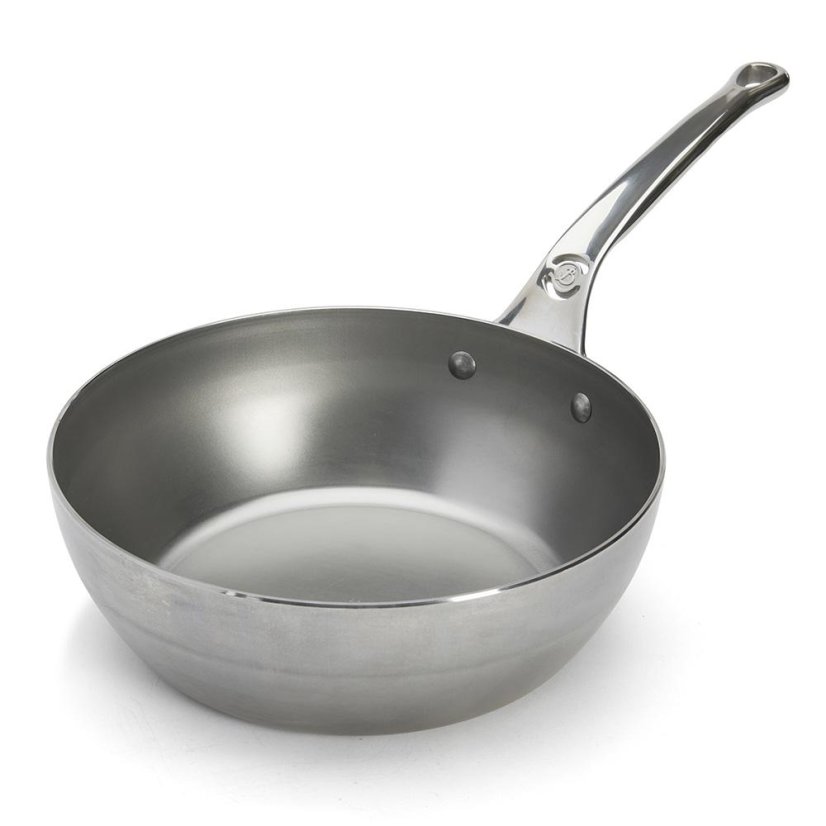 Stahl-Tiefpfanne de Buyer Mineral B Pro 5684.24, 24 cm