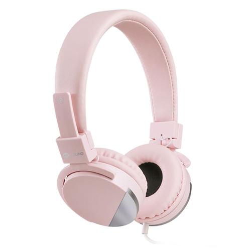 Kopfhörer Meliconi My sound Speak Metal 497457 rosa-silber