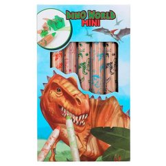 Dino World Mini ceruzakészlet ceruzahegyezővel