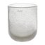 DutZ Flowervase 2 Clear Bubbles glass vase