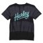 Chlapčenské tričko Hurley Tie Dye Script - Farba: Čierna, Veľkosť: S