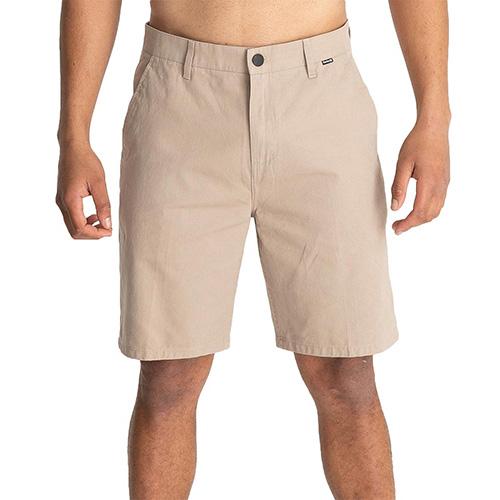 Pánské šortky Hurley Pleasure point 20" - Barva: Hnědá, Velikost: 28