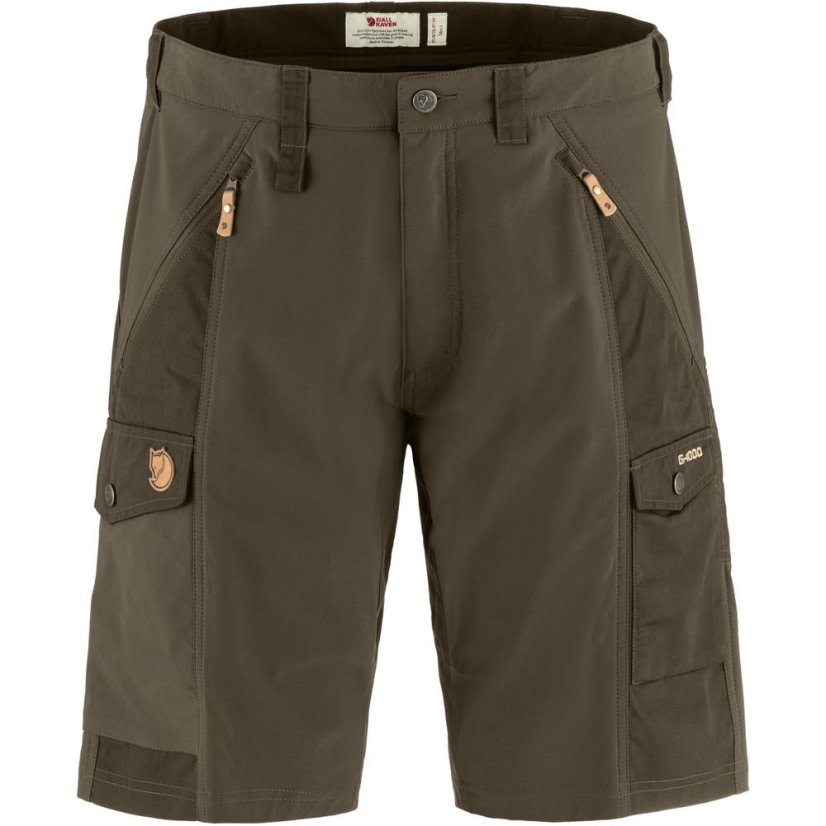 Pánské šortky Fjällräven Abisko Shorts M - Farba: Čierna, Veľkosť: 44