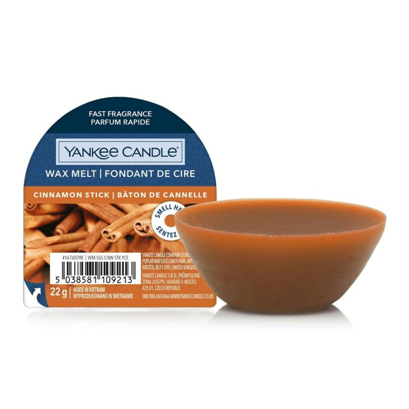 Scented wax Yankee Candle 22 g, Cinnamon Stick