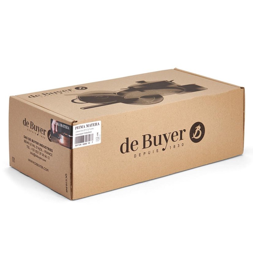 De Buyer Prima Matera 6306.18 pot, 18 cm copper