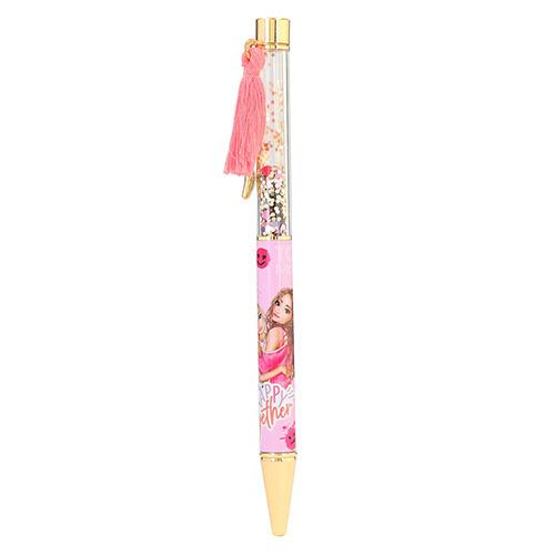 Kugelschreiber mit Quaste Top Model Candy, Gold