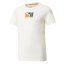 Koszulka dziecięca Puma Casual Logo Tee Jr - Kolor: Biały, Rozmiar: 128