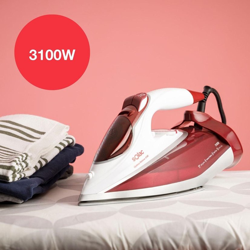 Bügeleisen Solac Steam iron PV2040 weiß-rot