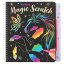 Miss Melody Creative Notebook, Magic Scratch, 20 x 19 x 2 cm