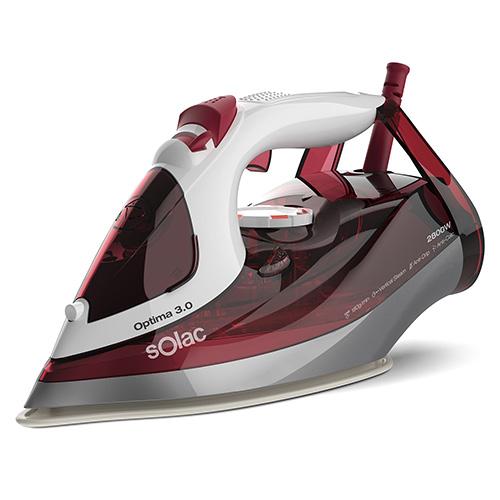 Solac Optima 3.0 steam iron, PV2029 white-red
