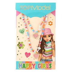 Top Model Happy Girls necklace and bracelet set