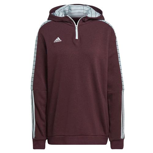 Dámská mikina Adidas Tiro - Farbe: Weinrot, Größe: S