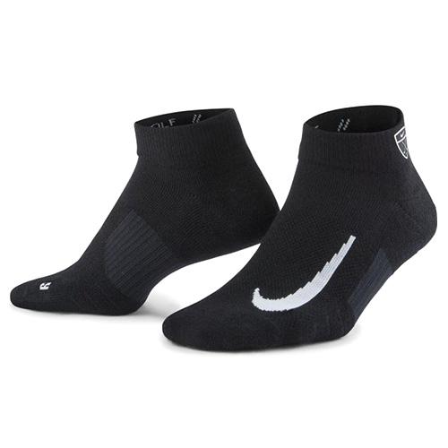 Nike Multiplier Low Socks - Color: Black, Size: M