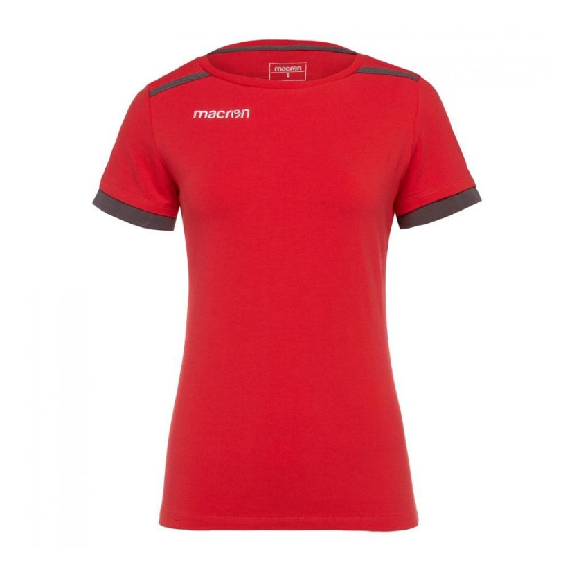 Macron Violin T-shirt - Color: Red, Size: L