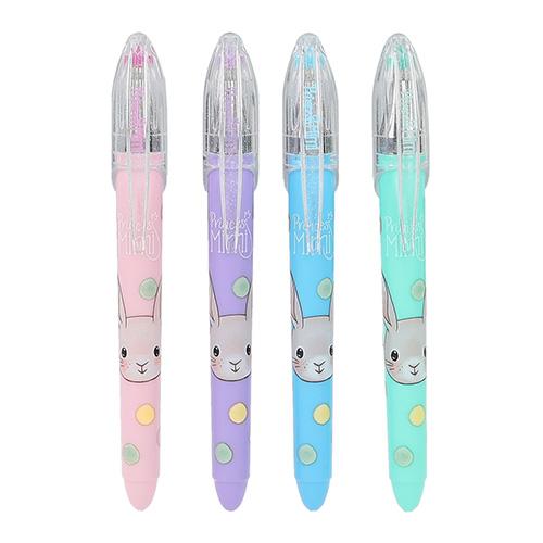 Princess Mimi 4-color Rabbit gel rollers