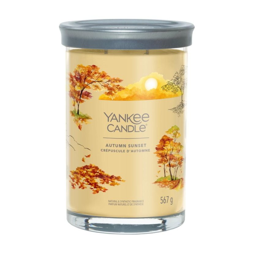 Świeca Yankee candle Signature Tumbler duża, Autumn Sunset